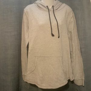 Ladies size Medium Light Grey Sweat Shirt Hoodie by J Crew gorpcore
